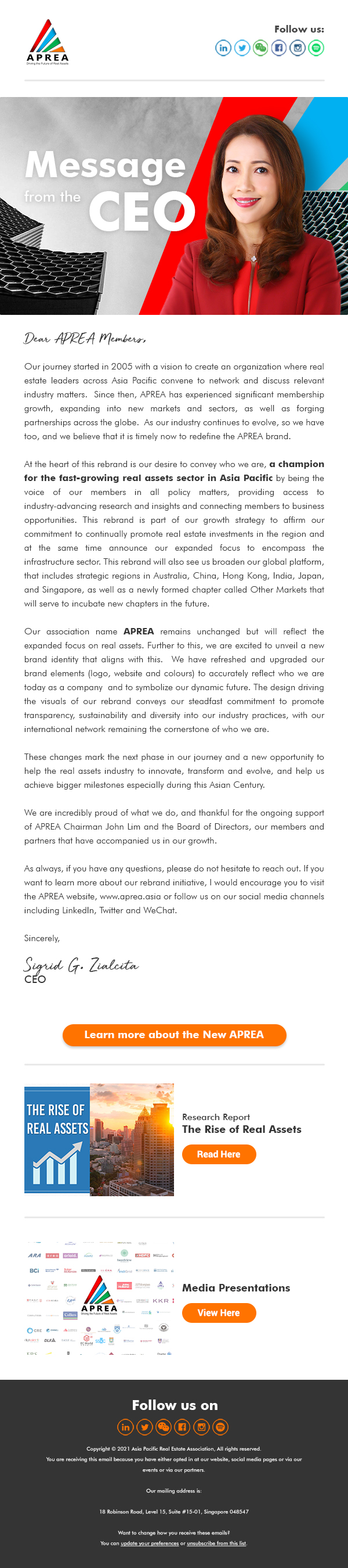 APREA Emailer April 6 english