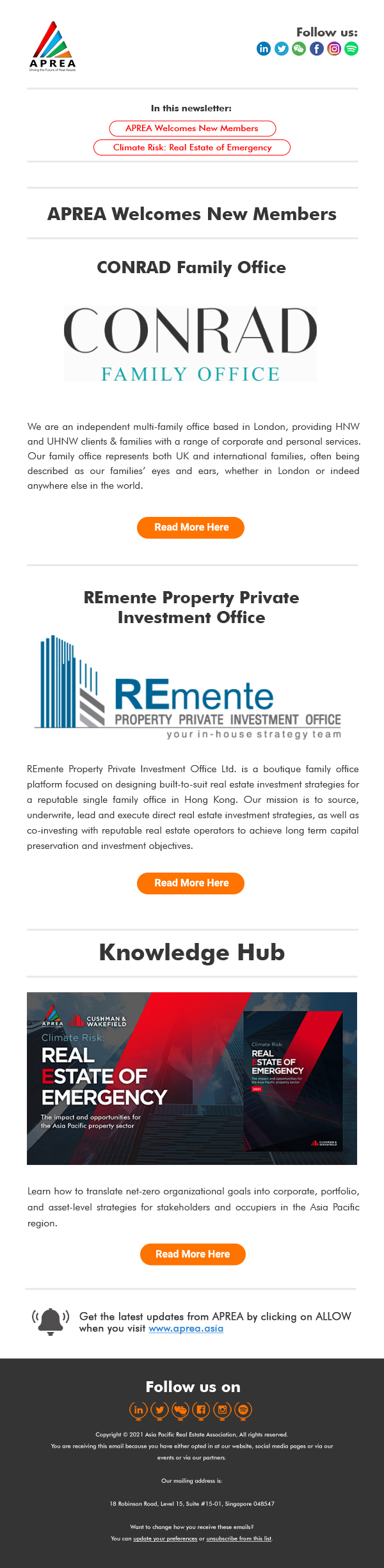 APREA Emailer January6
