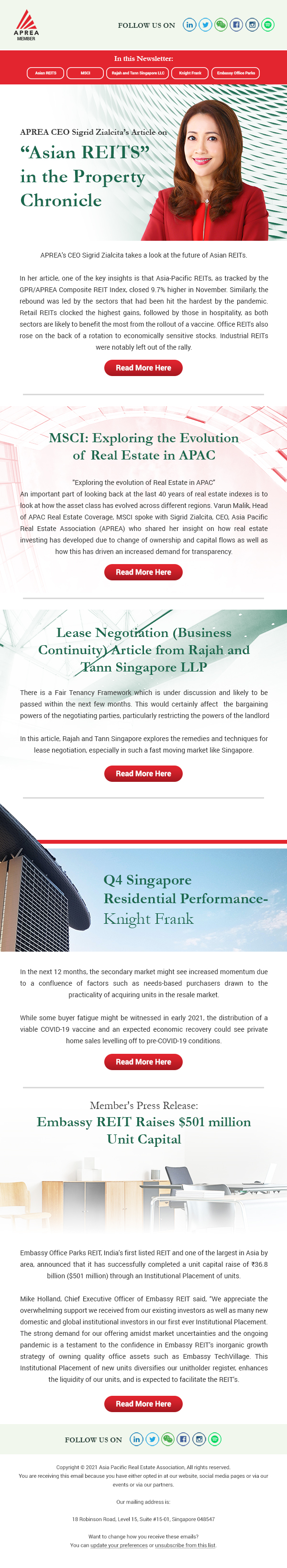 APREA Emailer January 19