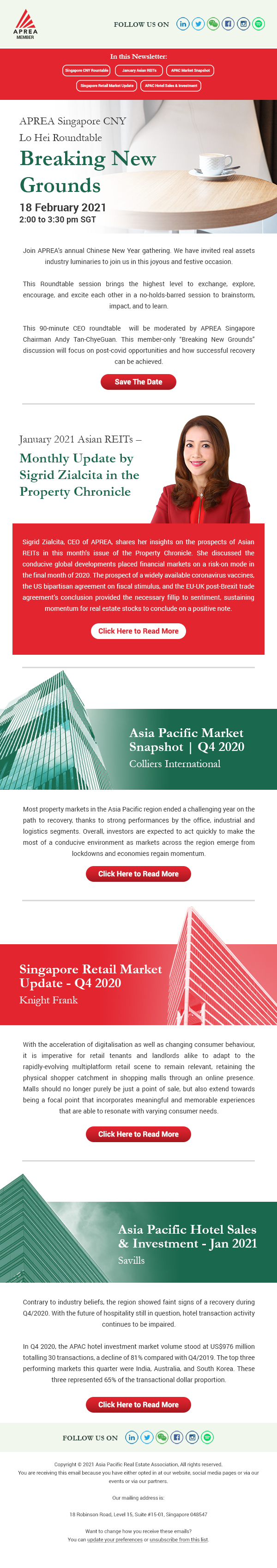 APREA Emailer January 28 2