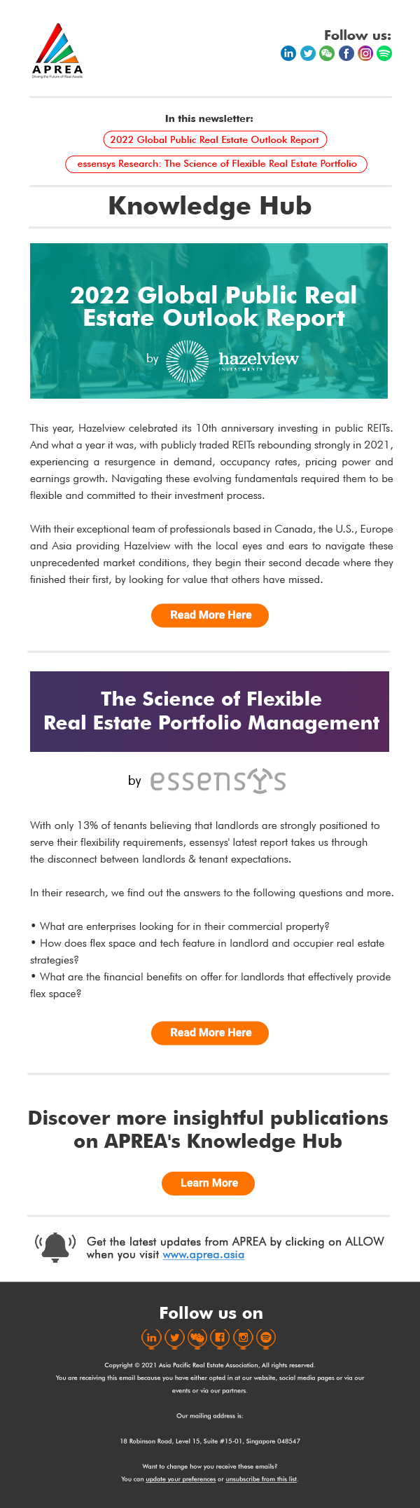 APREA Emailer January 3