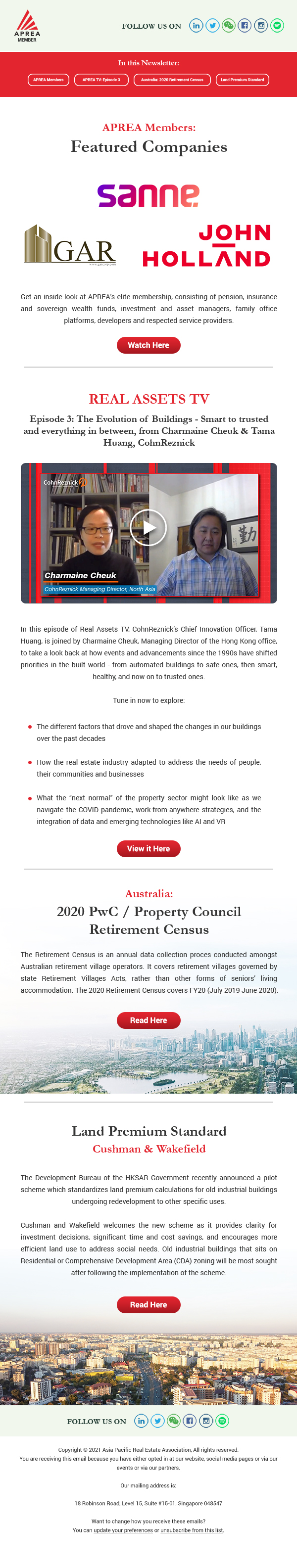 APREA Emailer March 18
