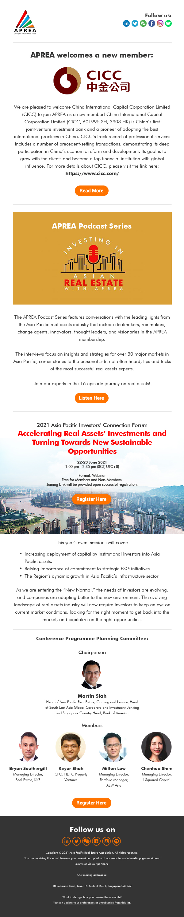 APREA Emailer May 18