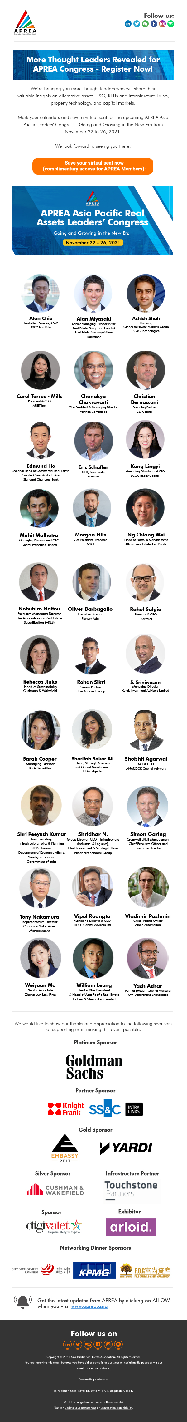 APREA Emailer November14 With Sponsors copy