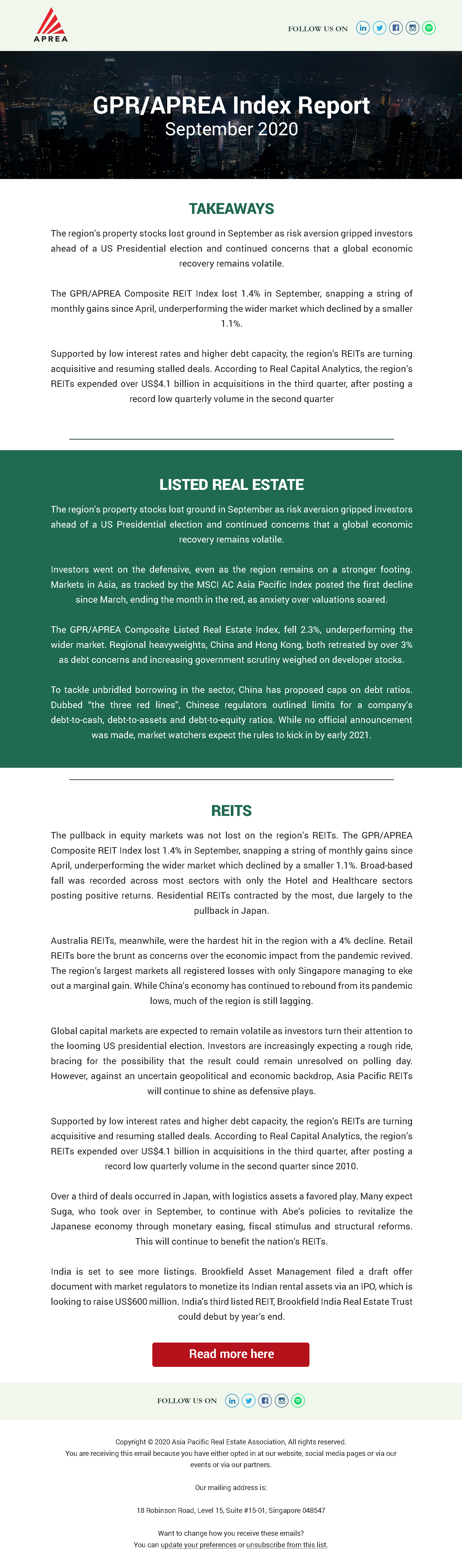 APREA Emailer GPR Index September 2020