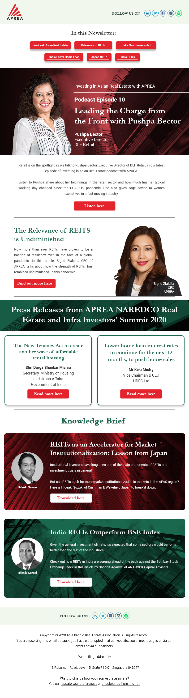 APREA Emailer General EDM December 3