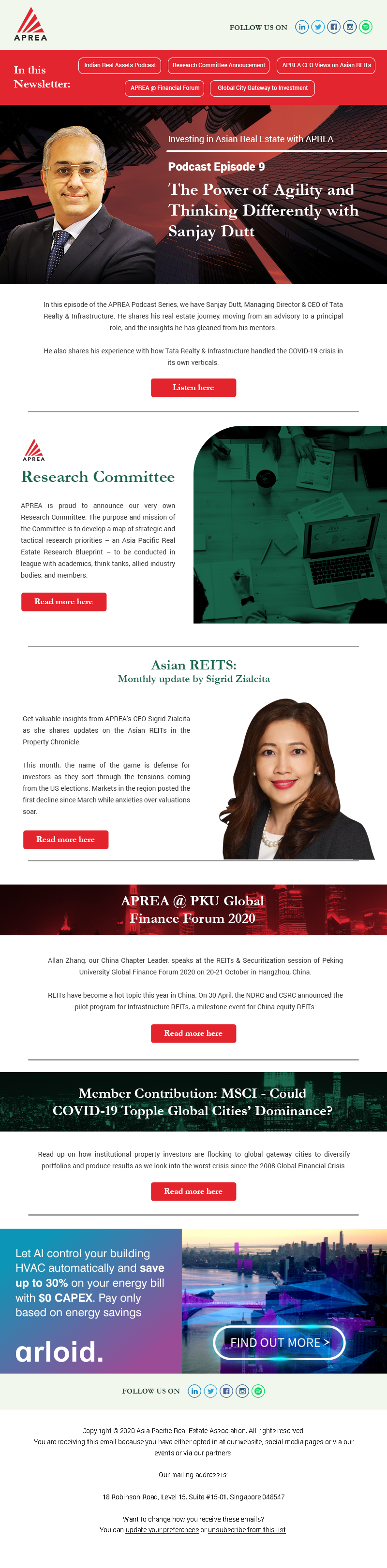 APREA Emailer General EDM Nov 5