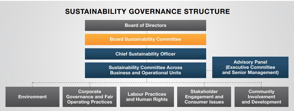 sustainability governance structure