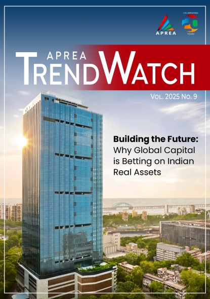 Building the Future_ Why Global Capital is Betting on Indian Real Assets APREA Publication Cover